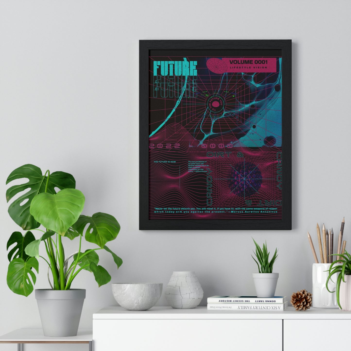 The Future You, Vol 0001,  Premium Framed Vertical Poster